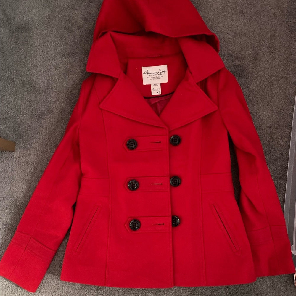 Red American Rag coat